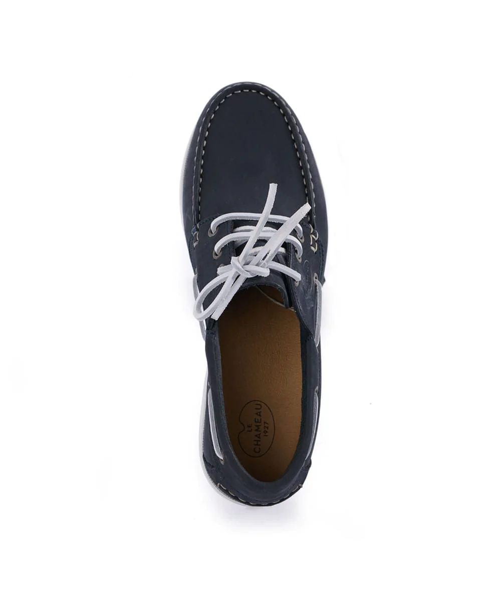 Chaussures Bateau Galion Nubuck Le Chameau 9 Chaussures Bateau Galion Nubuck Le Chameau – Image 7