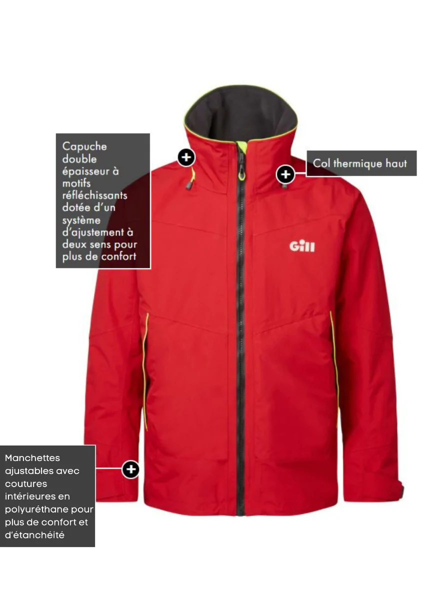 Veste De Quart OS3 Coastal Homme Gill 16 Veste De Quart OS3 Coastal Homme Gill – Image 14