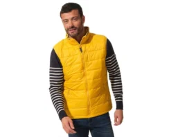 Doudoune Sans Manche Cachou Hublot -Marin Costumes Boutique cachou doudoune homme zippe