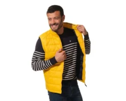 Doudoune Sans Manche Cachou Hublot -Marin Costumes Boutique cachou doudoune homme zippe 4