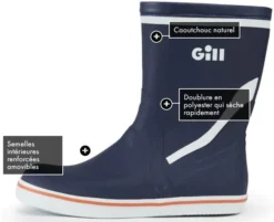 Bottes Basses Bateau Gill -Marin Costumes Boutique capture37
