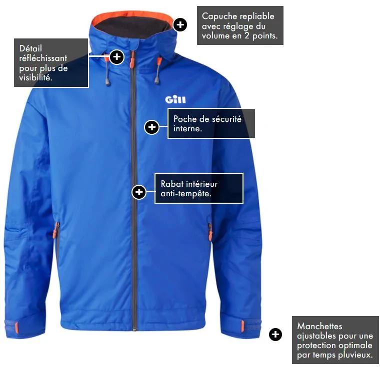 Veste Navigator Homme Gill 4 Veste Navigator Homme Gill – Image 2