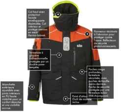 Veste De Quart OS1 Ocean Gill -Marin Costumes Boutique capture66