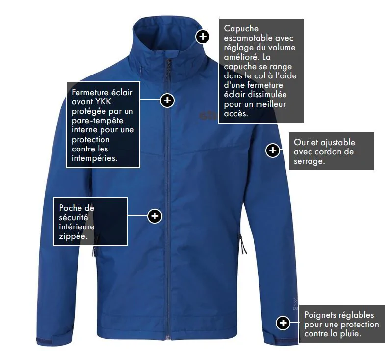 Veste Pilot Gill 3 Veste Pilot Gill