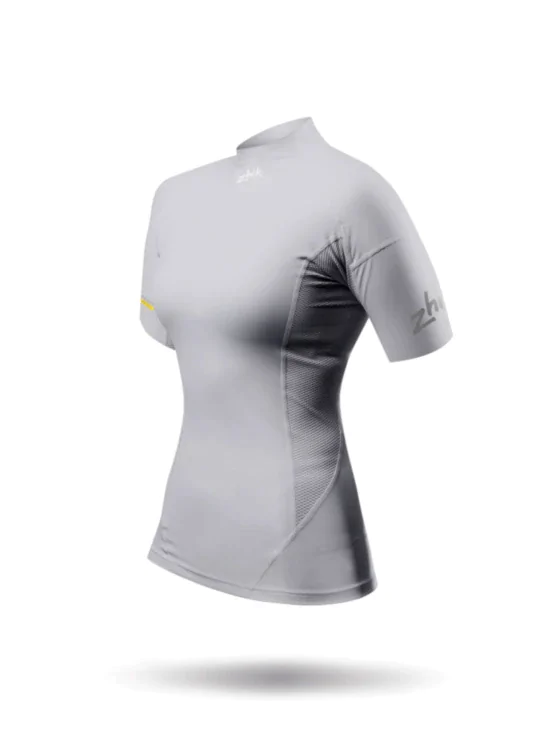 Top Eco Spandex Manches Courtes Femme Zhik 5 Top Eco Spandex Manches Courtes Femme Zhik – Image 3