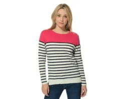 Pull Marin Evasion Femme Hublot -Marin Costumes Boutique evasion pull femme col rond 11