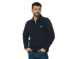 Polo Manches Longues Humbert Hublot 7 Polo Manches Longues Humbert Hublot -Marin Costumes Boutique humbert polo homme col boutonn 9