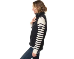Polaire Sans Manche Jocelyne Hublot -Marin Costumes Boutique jocelyne veste femme zippe 3