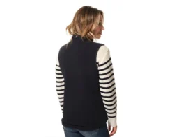 Polaire Sans Manche Jocelyne Hublot -Marin Costumes Boutique jocelyne veste femme zippe 4