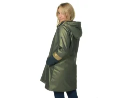 Ciré Matelassé Lys Hublot 11 Ciré Matelassé Lys Hublot -Marin Costumes Boutique lys cir femme 3 4 zipp capuche 1