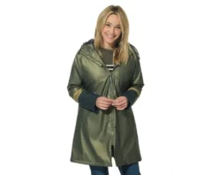 Ciré Matelassé Lys Hublot 10 Ciré Matelassé Lys Hublot -Marin Costumes Boutique lys cir femme 3 4 zipp capuche 2