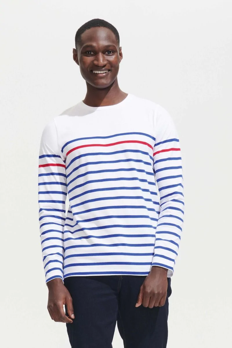 SOL'S Marinière Matelot Manches Longues 4 SOL'S Marinière Matelot Manches Longues – Image 2