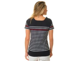 T-shirt Marinière Nattaly Femme Hublot 9 T-shirt Marinière Nattaly Femme Hublot -Marin Costumes Boutique nattaly tee shirt manches courtes 3 1
