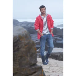 Ciré Marin Nuage Mixte Hublot 28 Ciré Marin Nuage Mixte Hublot -Marin Costumes Boutique nuage cir capuche zip et pressions 5 1