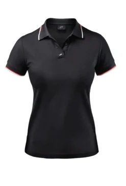Polo Elite Femme Zhik -Marin Costumes Boutique pol 0160 w blk front 1