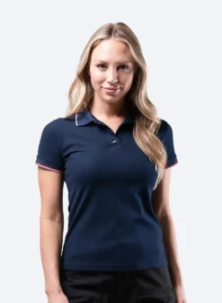 Polo Elite Femme Zhik -Marin Costumes Boutique pol 0160 w nvy model1 copie