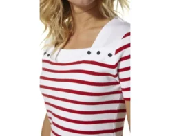 Tee-shirt Sylvie Femme Hublot 9 Tee-shirt Sylvie Femme Hublot -Marin Costumes Boutique sylvie tee shirt femme demi manches 3 1