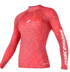 T-Shirt Lycra Manches Longues Cube Femme Magic Marine 10 T-Shirt Lycra Manches Longues Cube Femme Magic Marine -Marin Costumes Boutique top cube rashvest ls 15001180011 pink 01